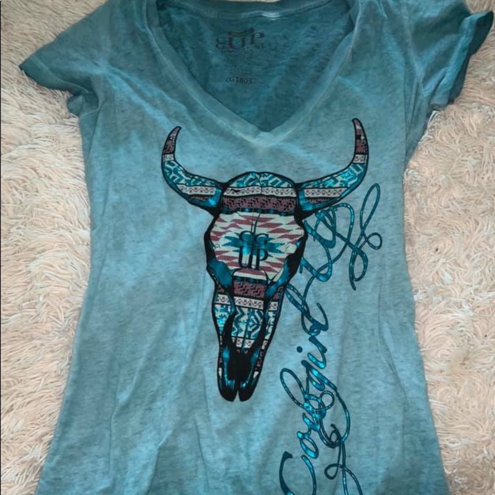 V neck tee